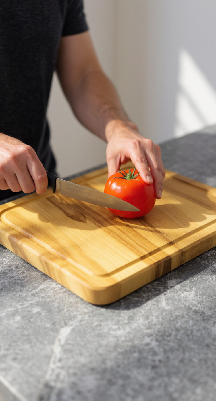 AI image 5 for Rustic Wooden Cutting Board